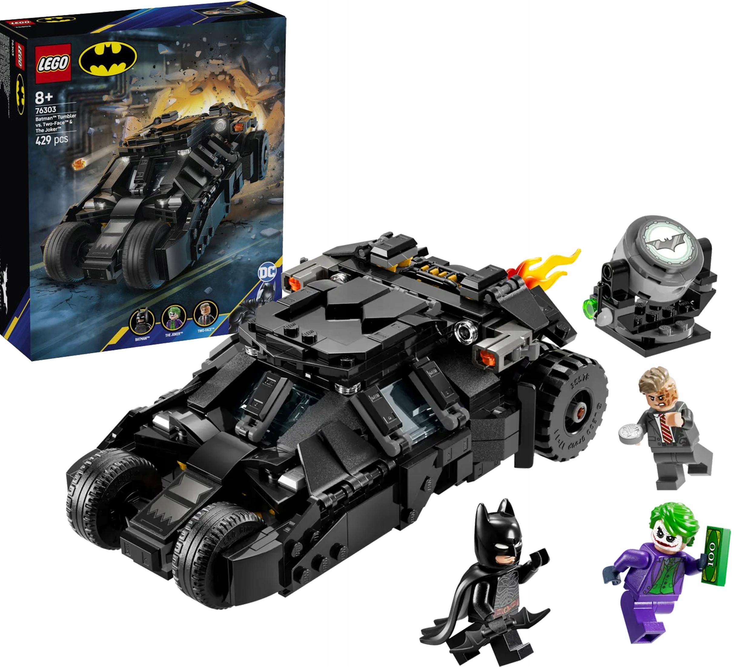 76303 - LEGO Super Heroes - Tumbler Batmana™ kontra Dwie Twarze i Joker™