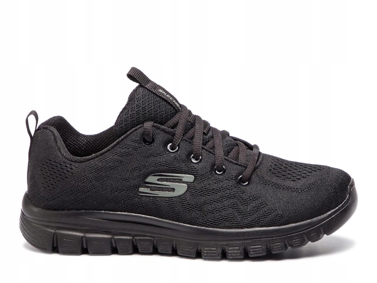 Dámské boty Skechers 12615WBBK Graceful Get Connected Černé 37