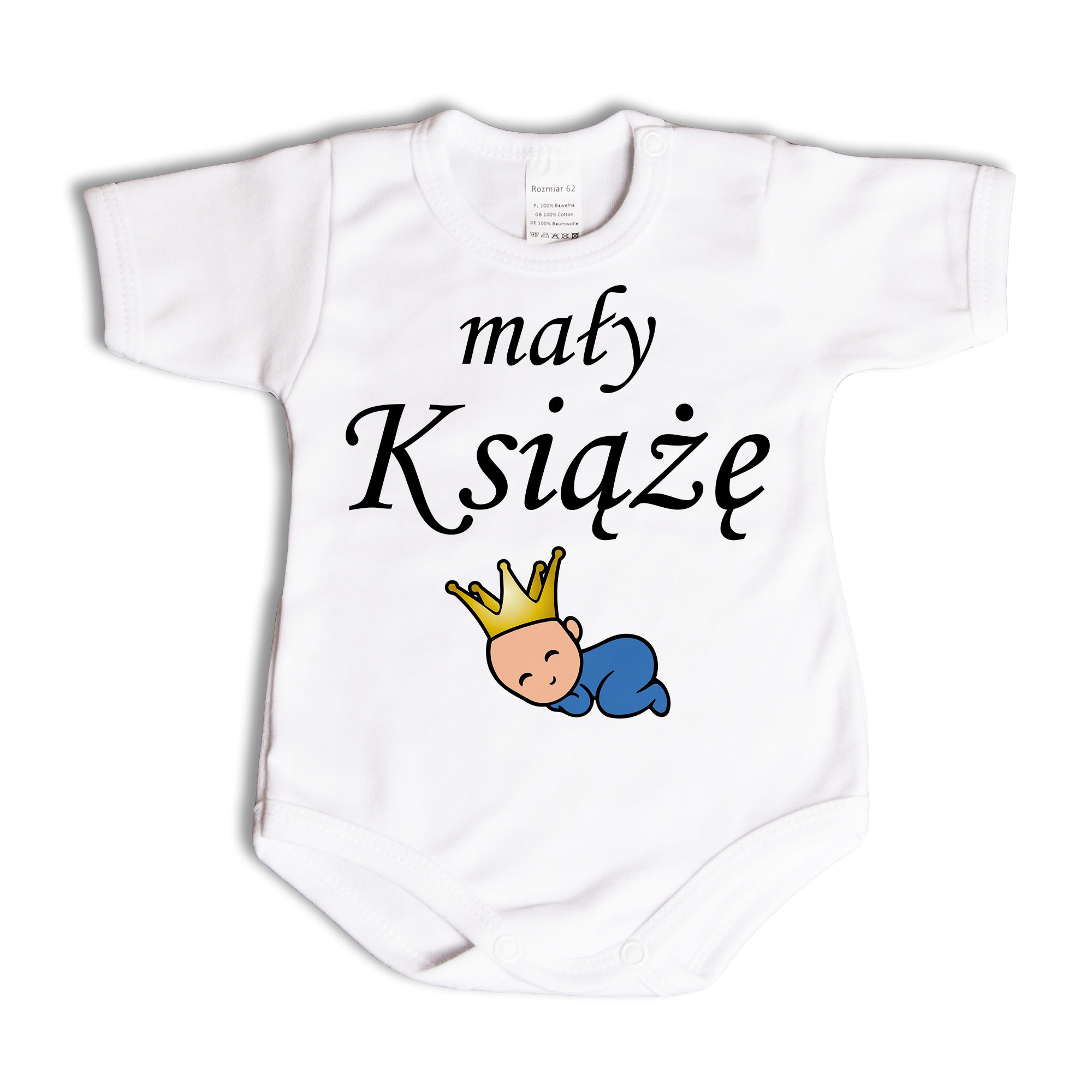

Mały książę body niemowlęce 68 kr