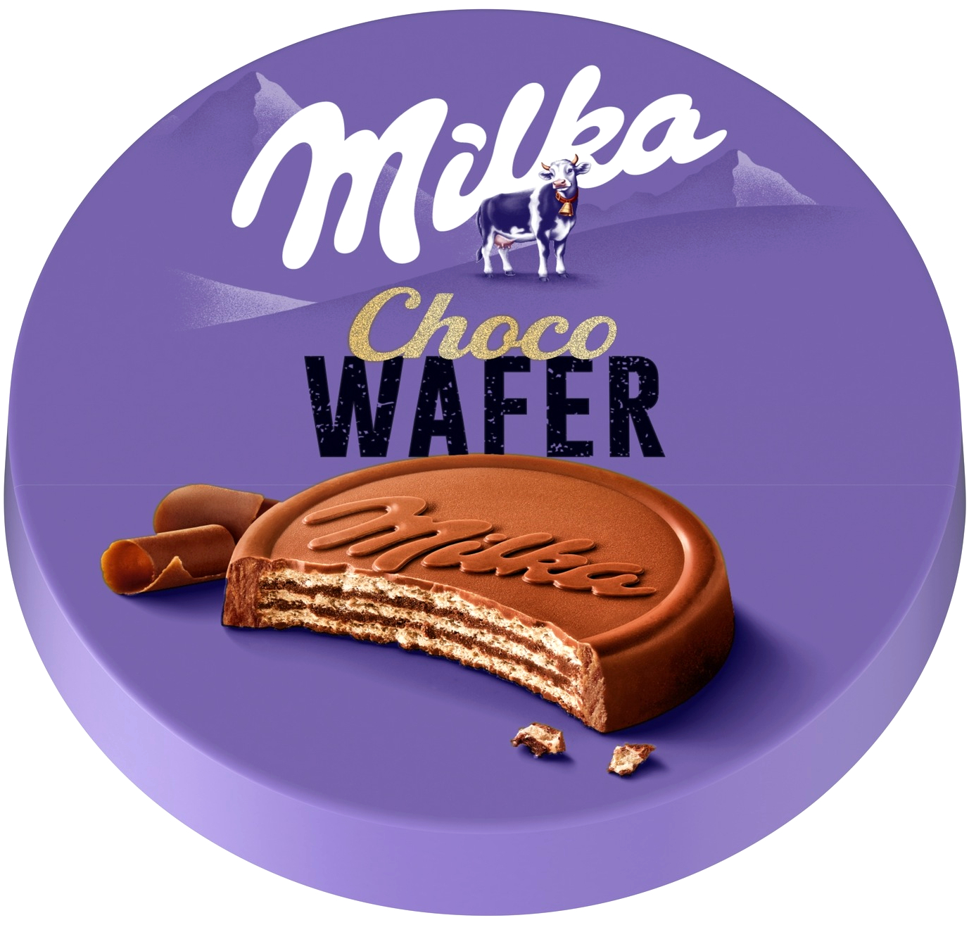 Levně Milka ChocoWafer Oplatky s kakaovou náplní zalité mléčnou čokoládou 30 g