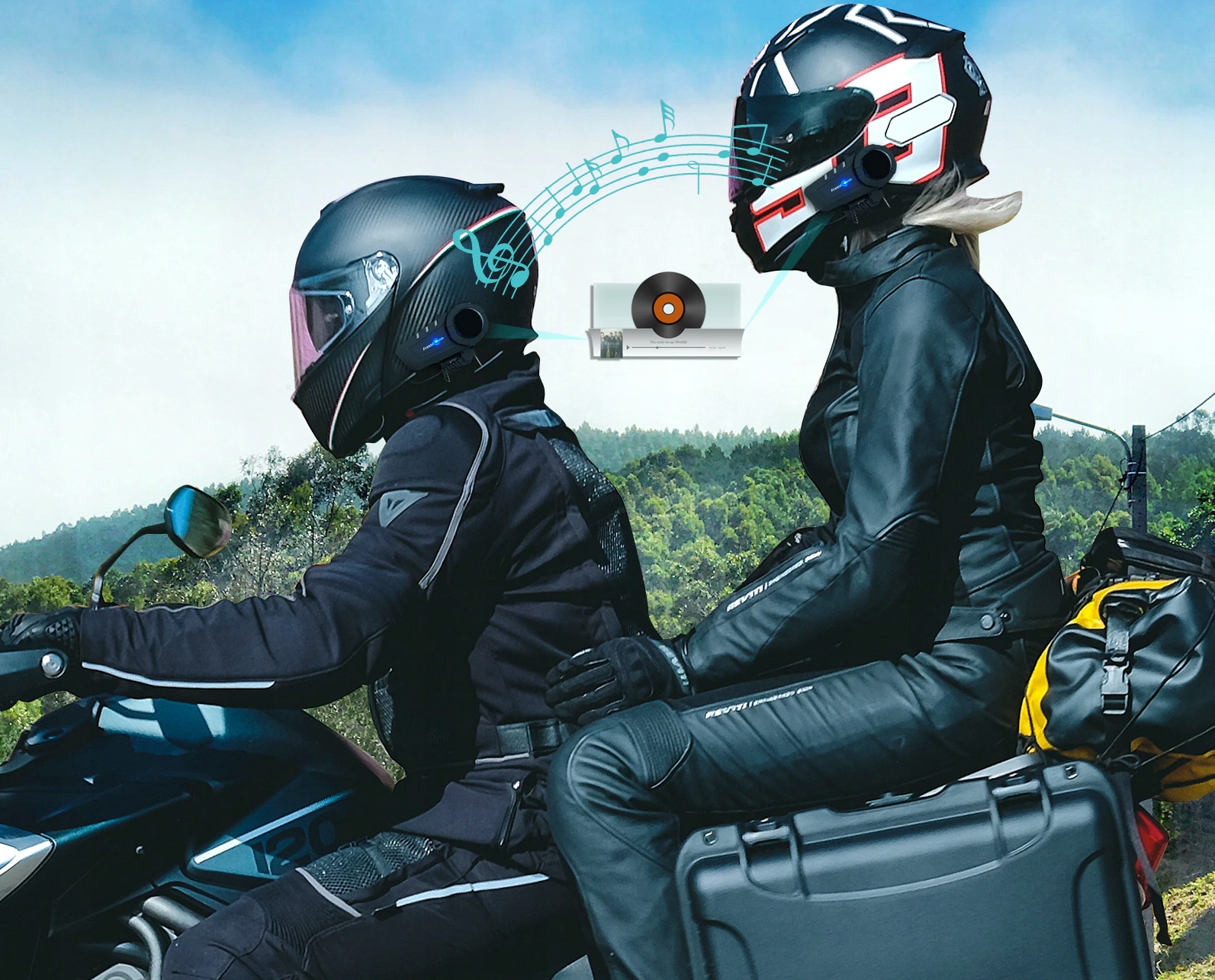 2x INTERKOM FREEDCONN KY PRO 1000M 6 OSOB 2 KASKI Producent Freedconn