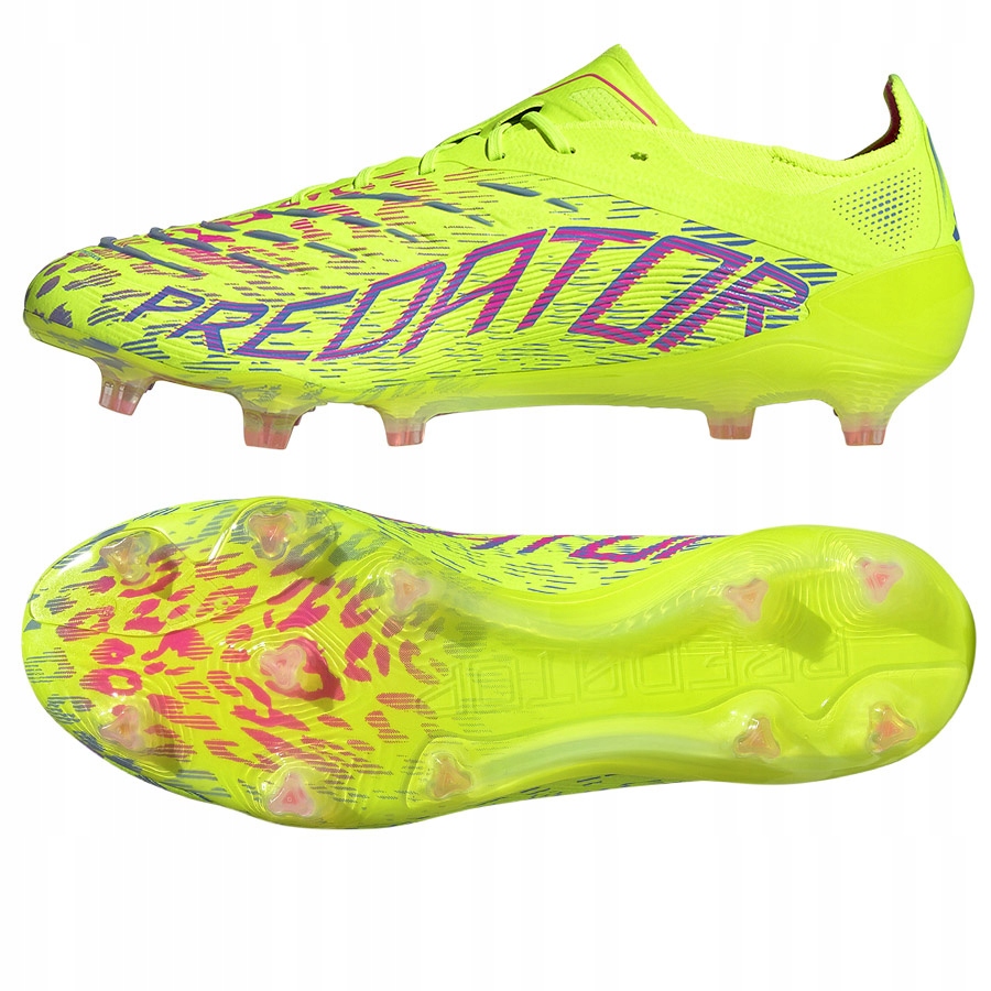 Adidas Predator Elite Fg [42] Unisexové boty Lanki Žlutá