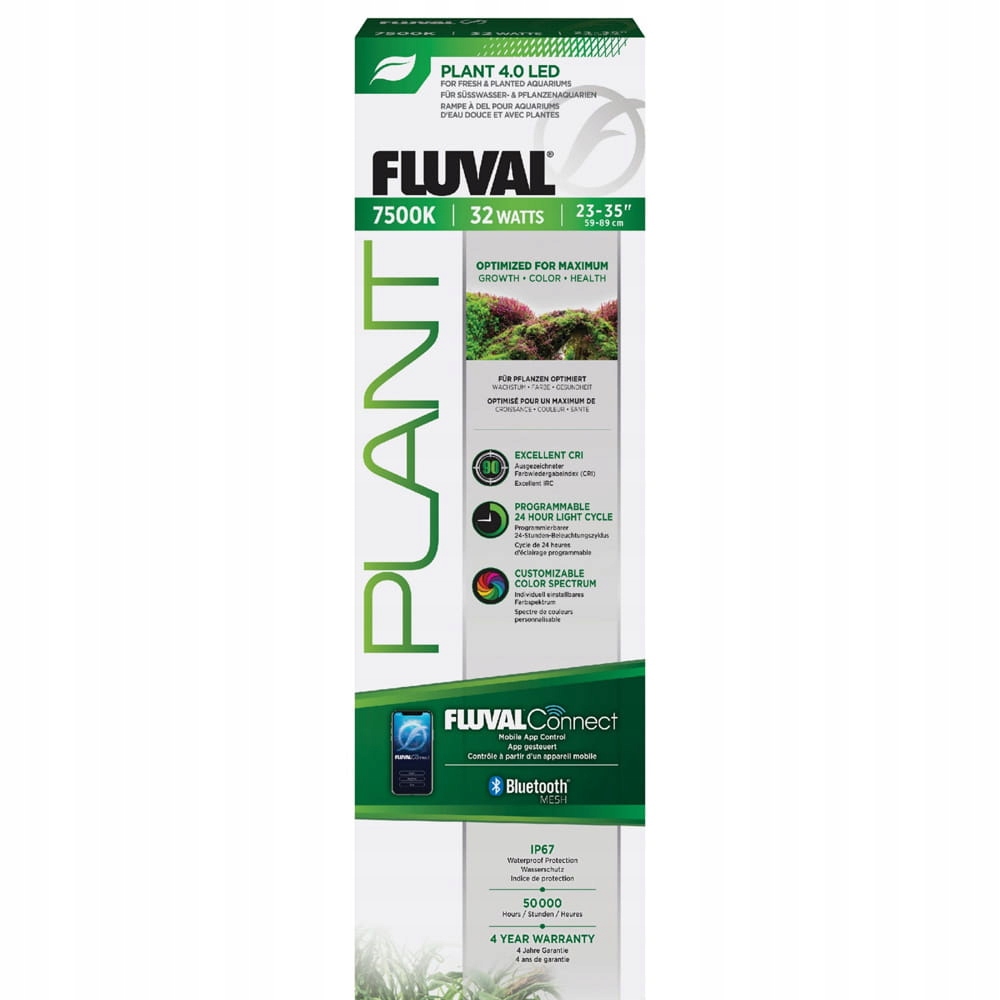 Levně Fluval Plant 4.0 Led 32W Bluetooth nosník pro akvárium 59-80 cm