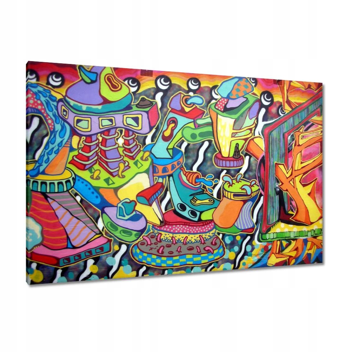 Obrazy 120x80 Graffiti Pouliční umění
