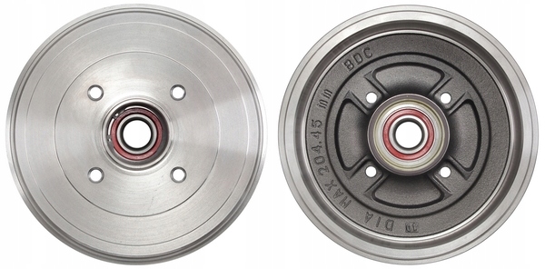 2828-SC - БАРАБАННЫЙ ТОРМОЗ. RENAULT CLIO III 05 - (- ESP) С ПОДШИПНИКАМИ