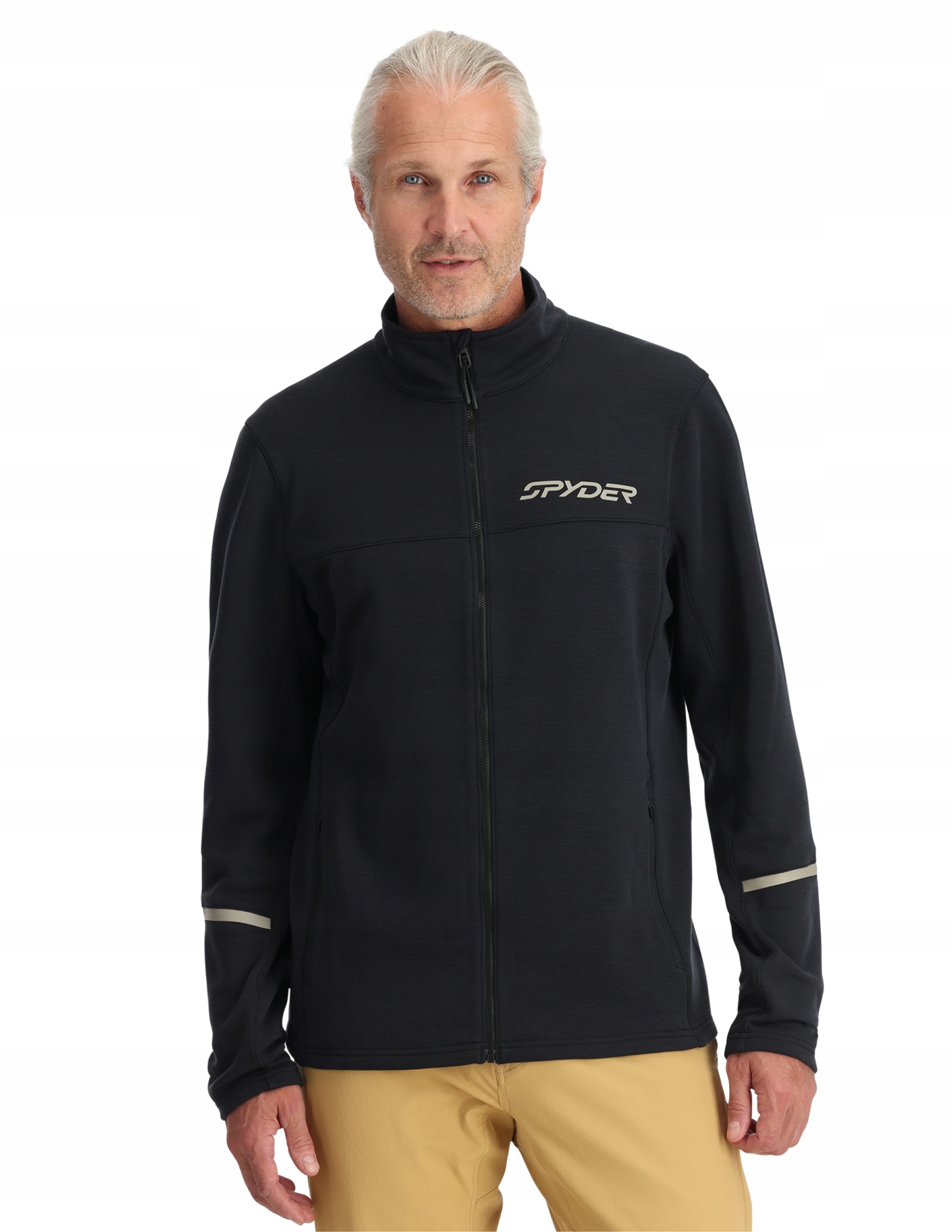 Mikina Spyder Speed Full Zip Černá XL