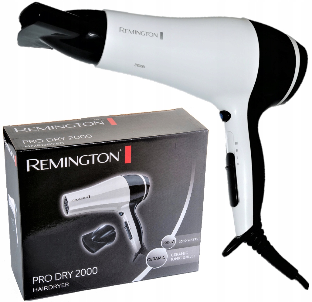 

Suszarka do włosów Pro Dry Remington D3080 2000W