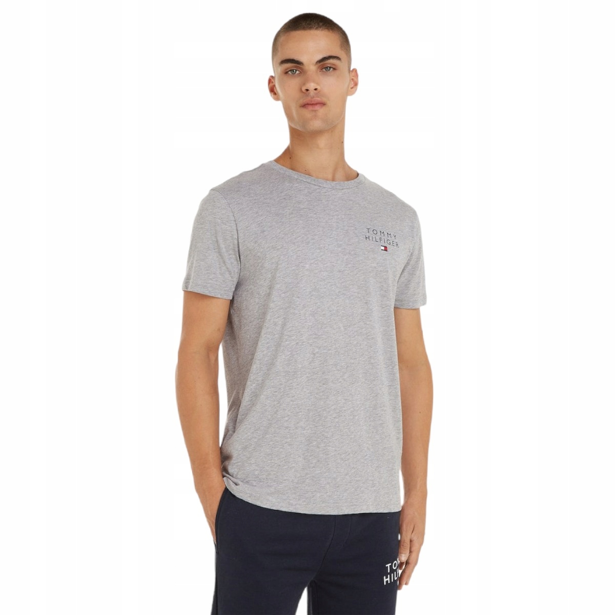 Tommy Hilfiger Pánské Tričko Šedá vel. M