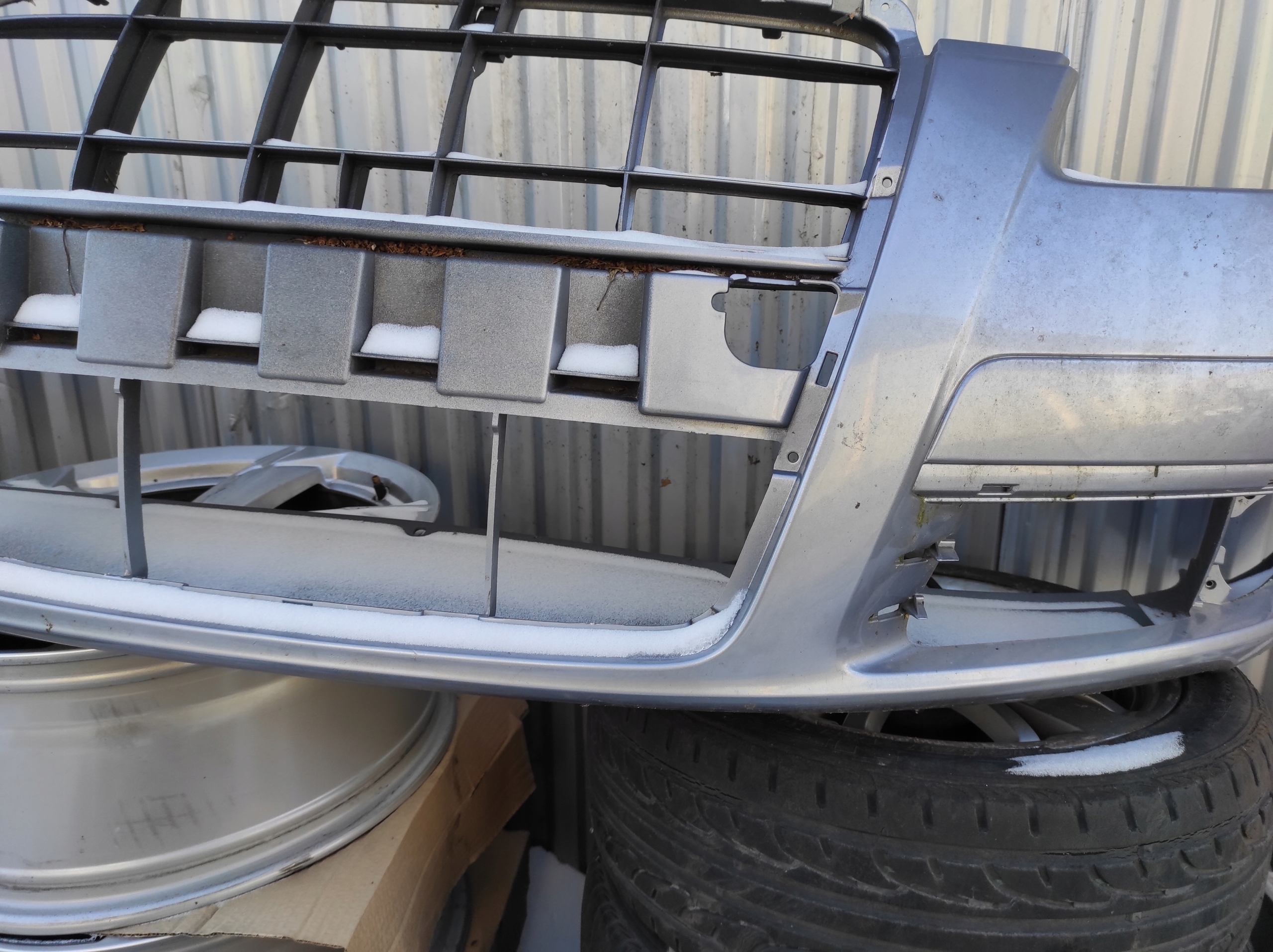 bumper przo audi a6 c6 przedlift ly7h