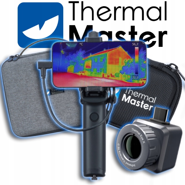 Kamera termowizyjna Thermal Master X2 czarna 0-100 °C