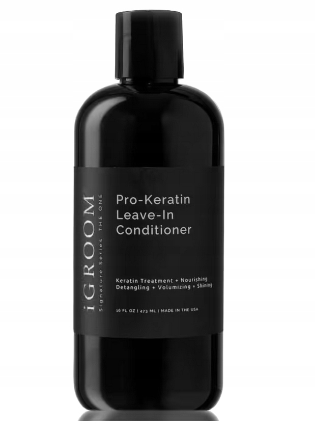 Levně Bezoplachový keratinový kondicionér iGroom Pro-Keratin Leave-In 473 ml