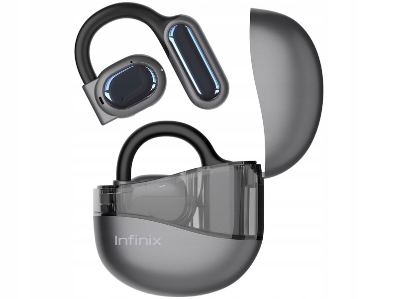 Słuchawki powietrzne Infinix XBuds 3 Loop XEOE01 Wodoodporne Szary
