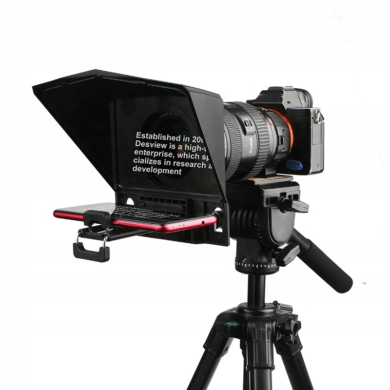2× Teleprompter Desview T2 pilot