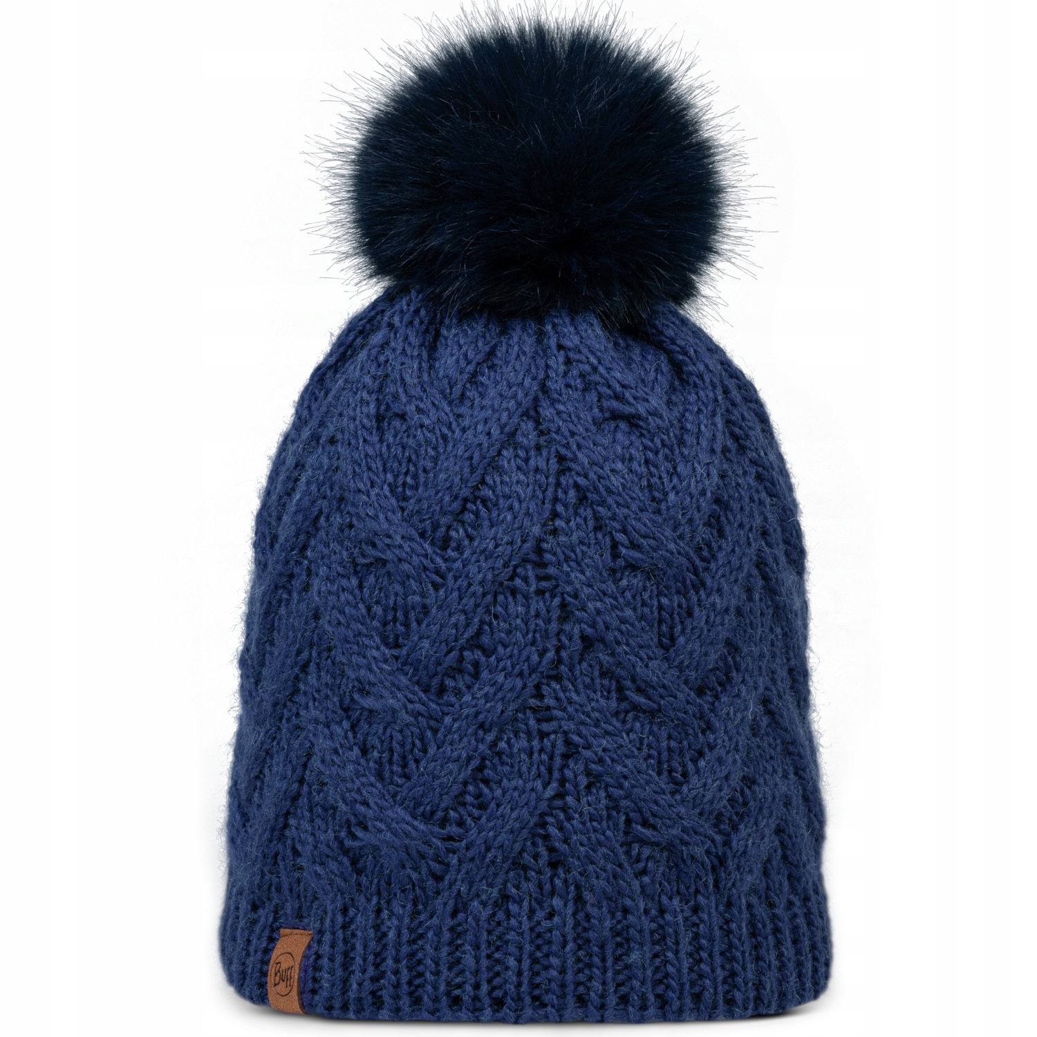 Buff Knitted Fleece Caryn Beanie [uni] Čepice Akryl Tmavě modrá