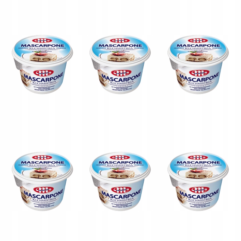 Mlekovita Mascarpone Kuchmistrza 500g X6