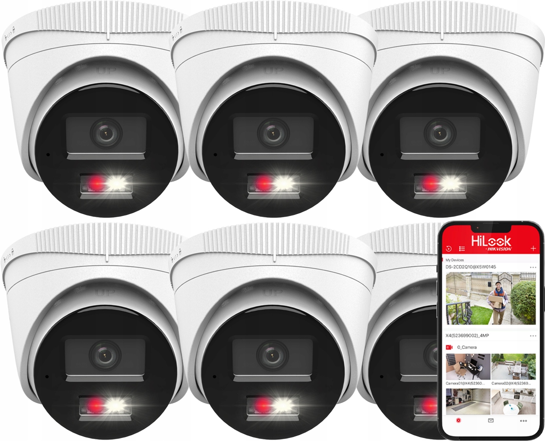 8MPx 4K kupolová kamera IPCAM-T8-30DL Externý mikrofón PoE