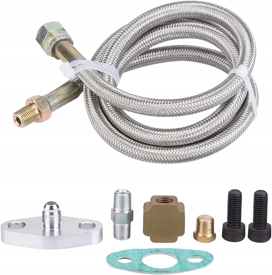 Sada Turbo Olejových Hadic Pro T3 T4 T60 T61 T70 S 1/8 Npt, Odolná