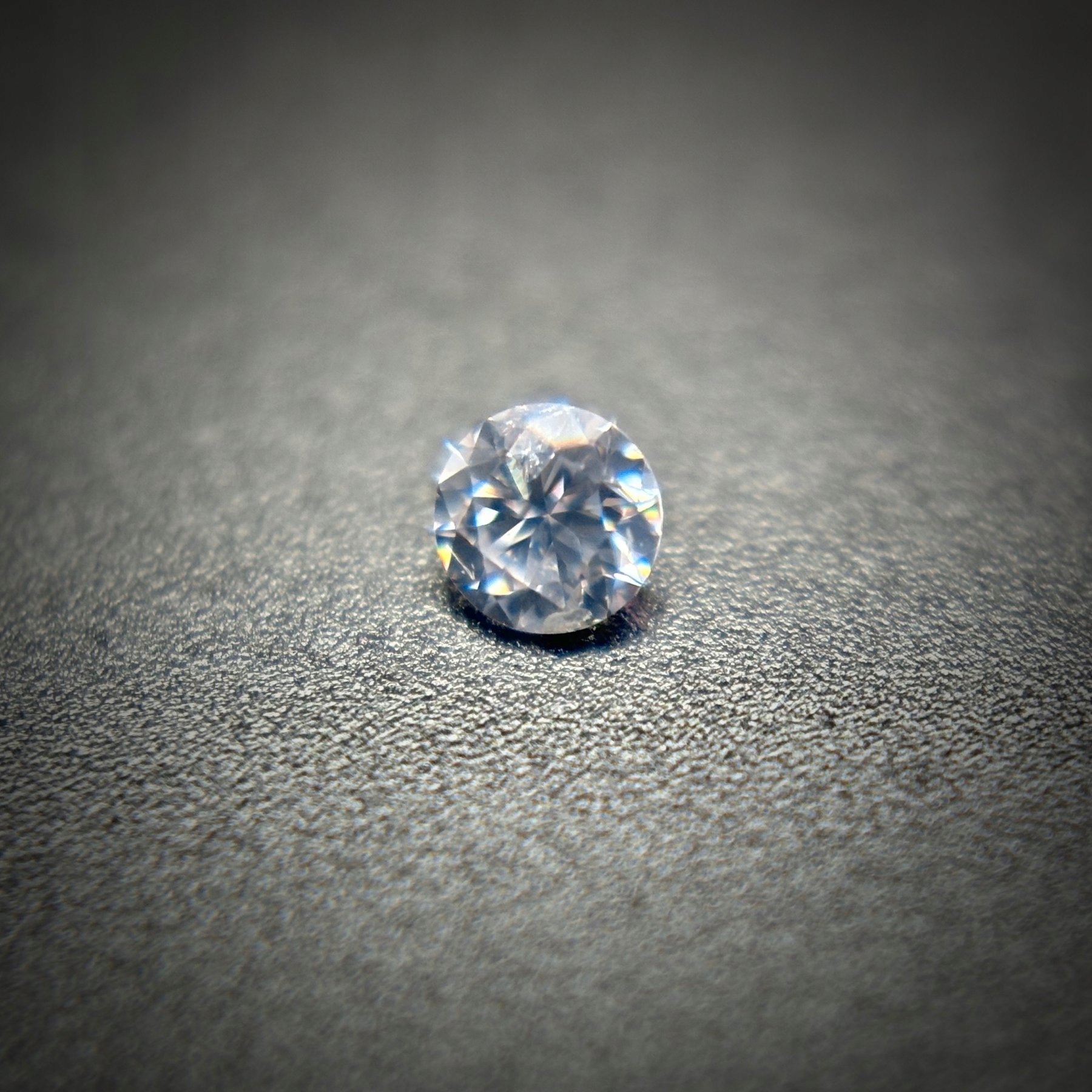 Přírodní Diamant 0.02ct Modrý Briliant I1 Certifikát Algt