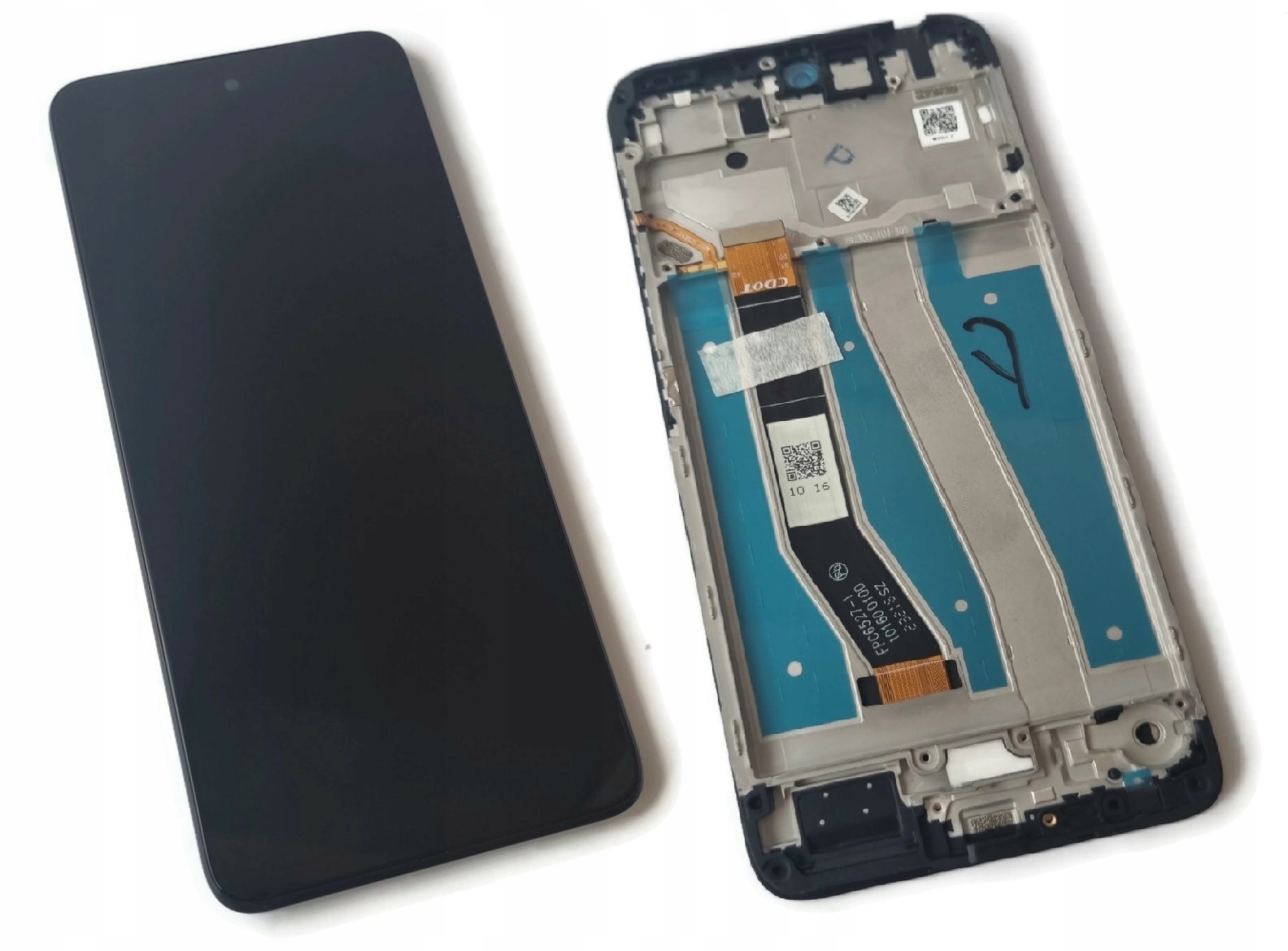 Org LCD displej originální s rámečkem pro Motorola Moto G14 (XT2341)