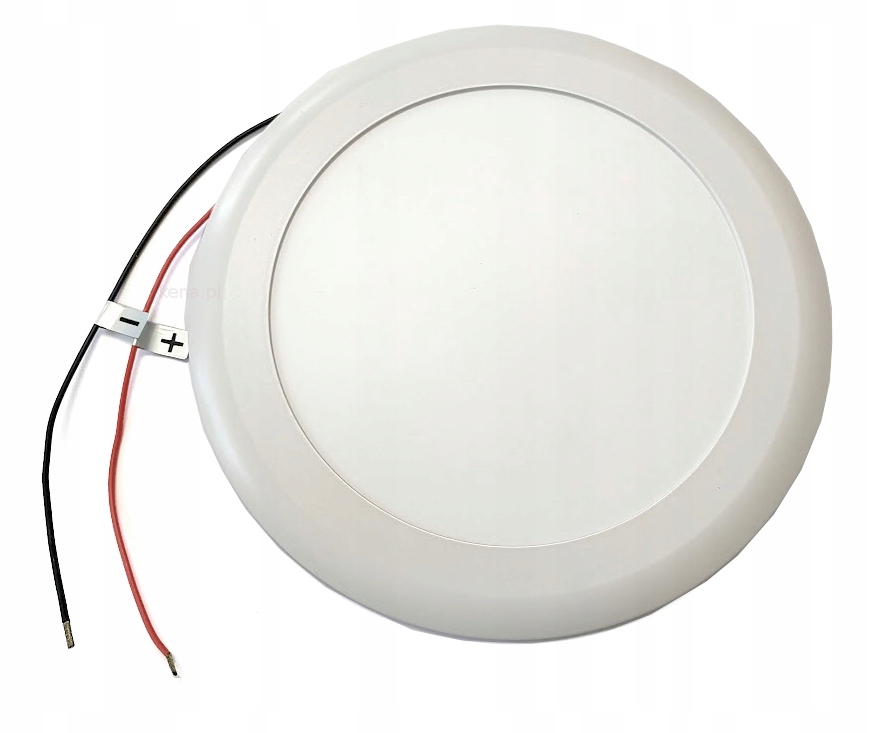 Lampa wewn do kamperow plafon fi17 plaska LED 12V