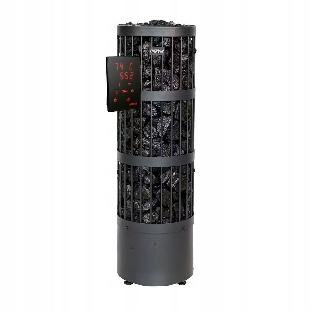 Harvia Legend Home PO110XW Wi-Fi Black, saunové kachle elektrické black 11kW