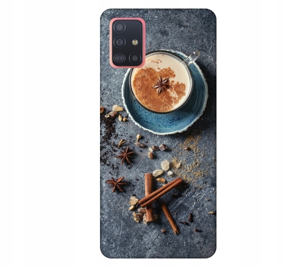 

Etui pokrowiec do Samsung Galaxy A51 Kawa z wanili