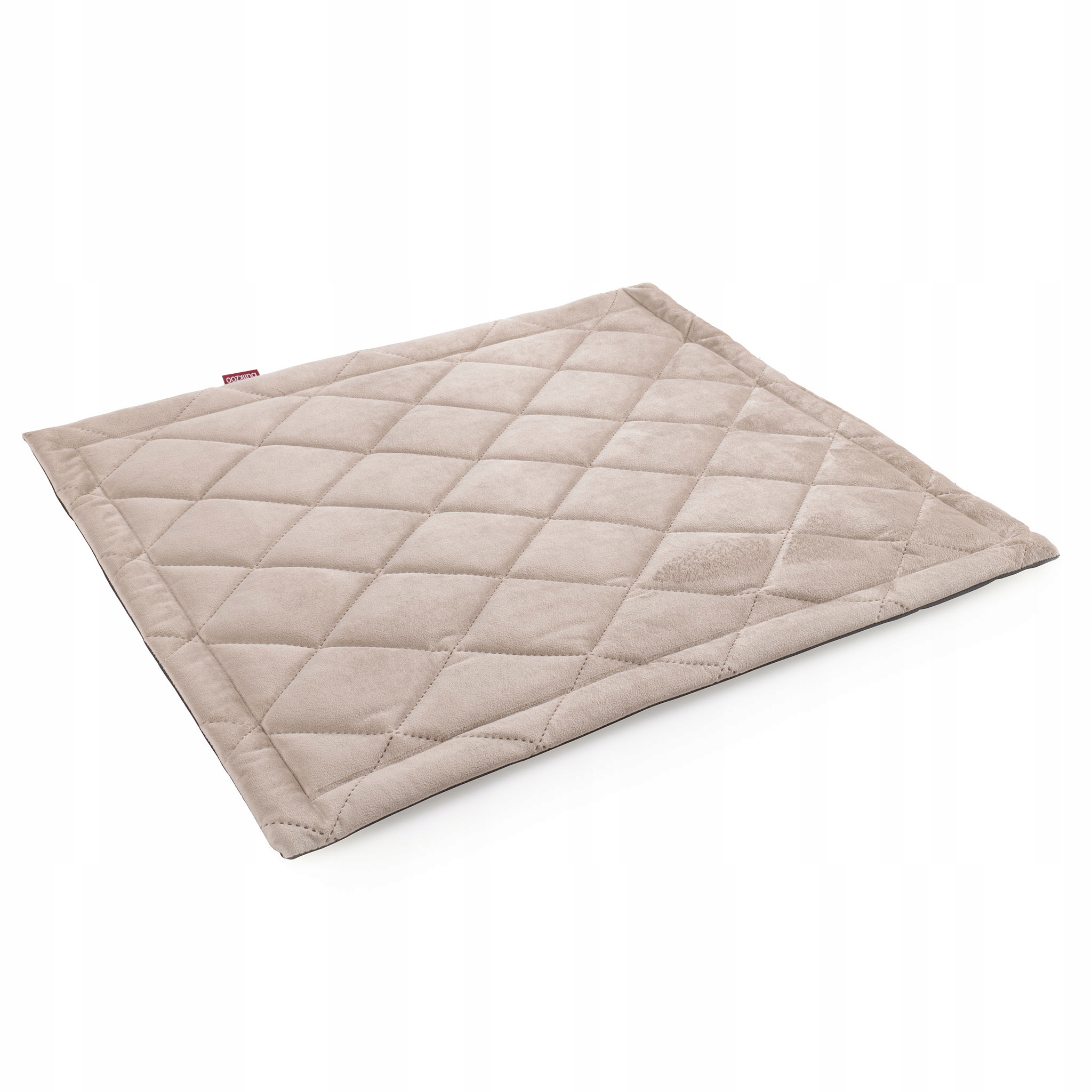 Levně Podložka pelíšek Pro Psa Kočku Matrace Protiskluzová Béžová Velvet M 80x60 cm