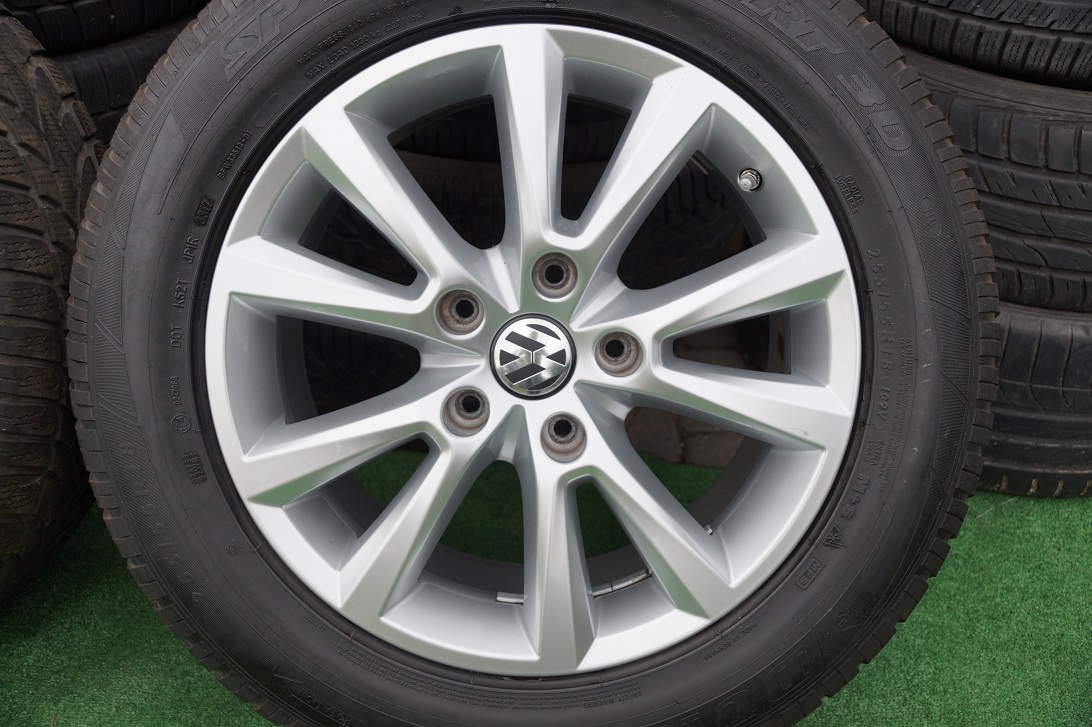 КОЛЕСА ЗИМОВІ VW TOUAREGp ОРИГІНАЛ ДАТЧИКИ
