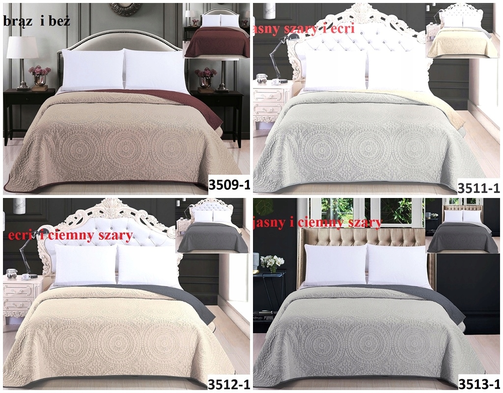 NARZUTA 220x240 na łóżko narzuty dwustronna kapa Marka Cotton world