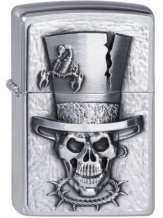Zapalniczka Zippo Skull Top Hat 2001666