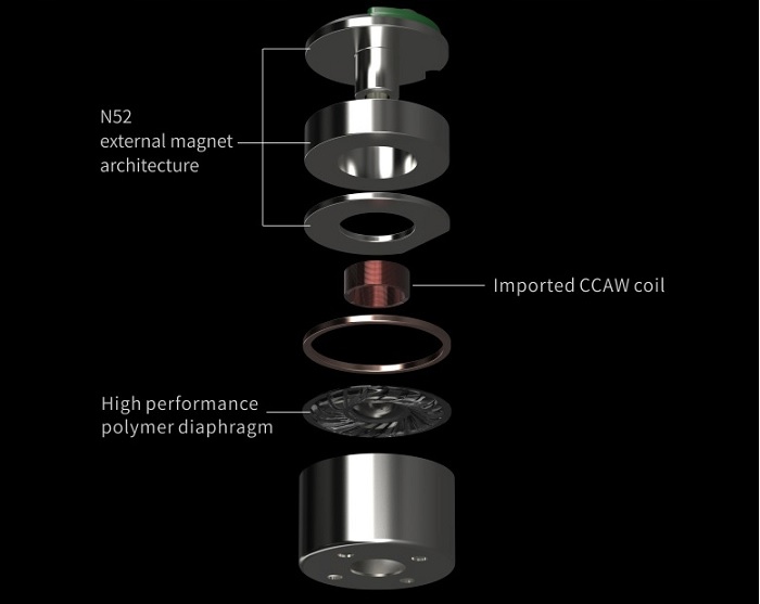 MOONDROP Quarks dynamiczne z mikrofonem Marka MoonDrop
