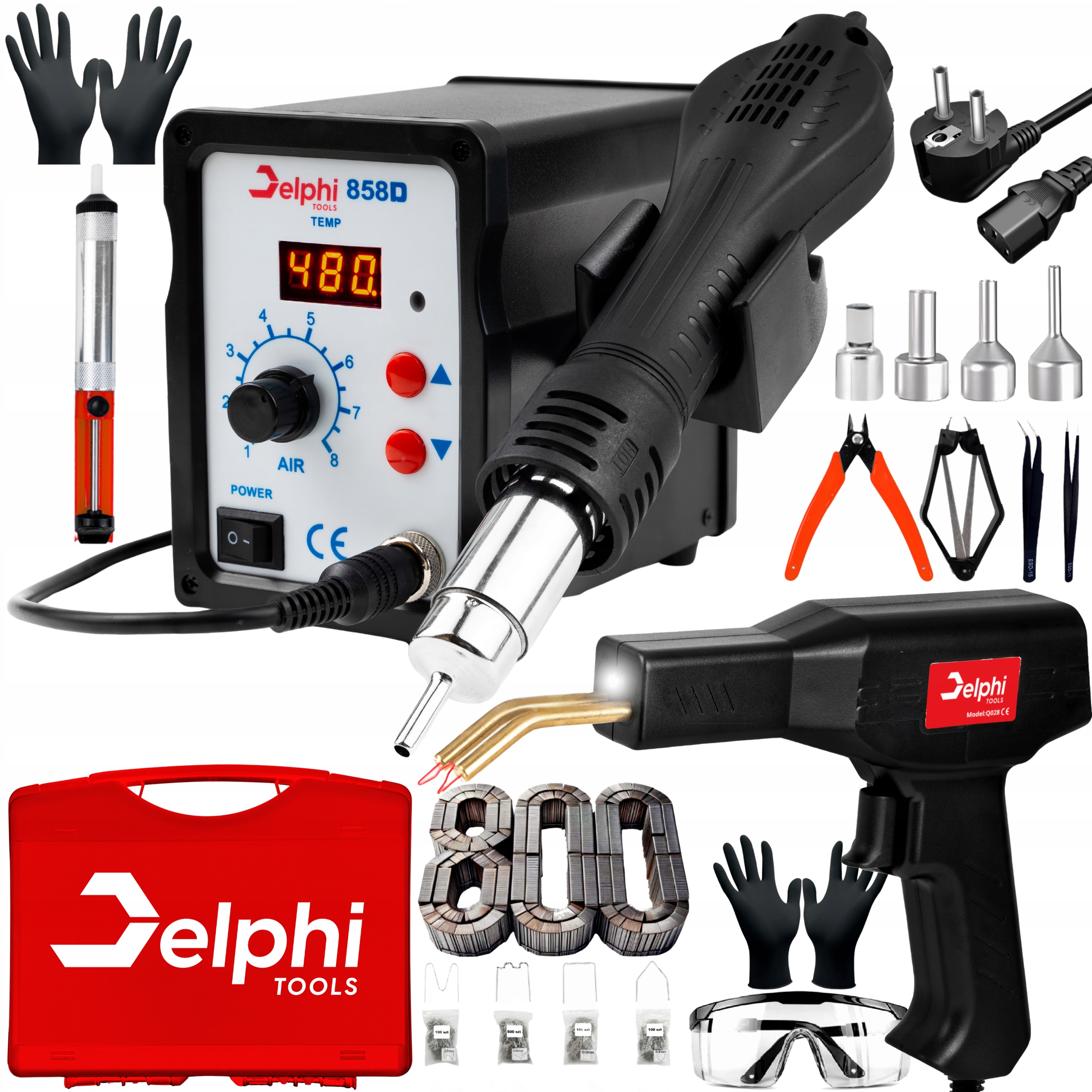 Pájecí Stanice Svařovací Stroj Na Plasty Svařovací Stroj Pájecí Stroj 858D Sešívačka