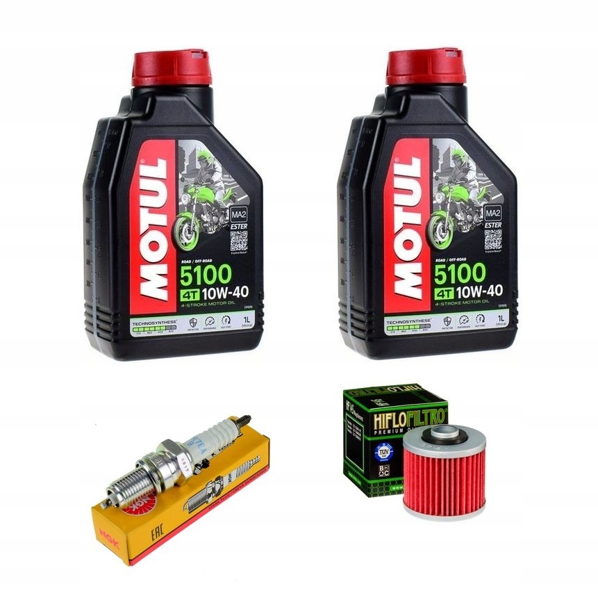 Olej Motul Filtrační svíčka Ngk Suzuki GZ-250 Marauder