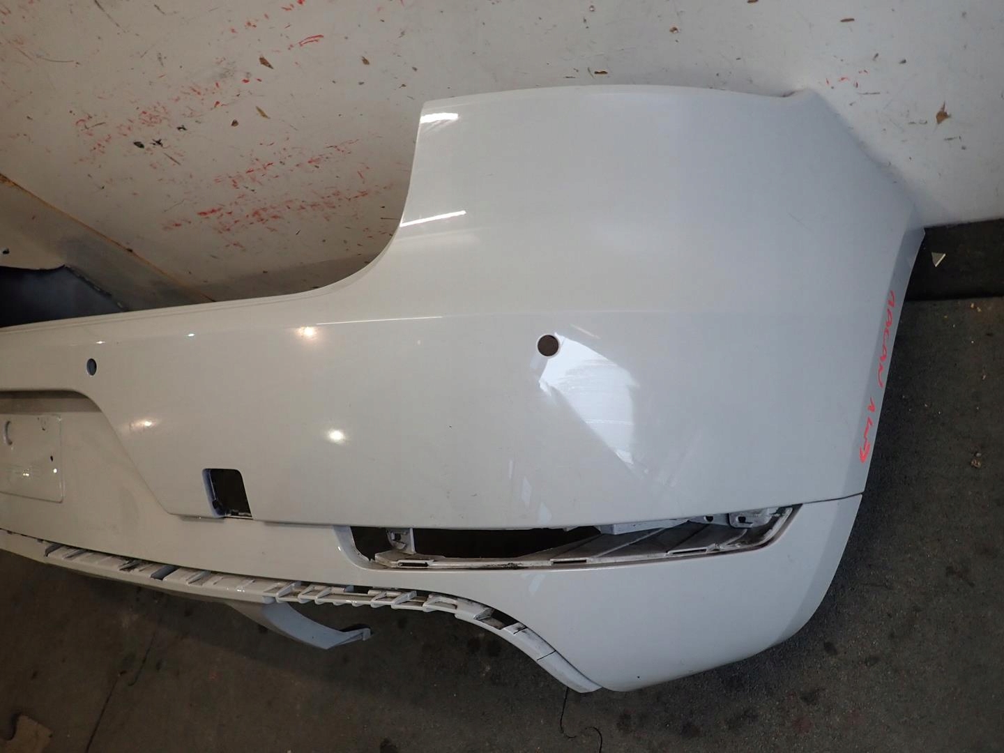 bumper rear part rear PORSCHE MACAN 14- 95B