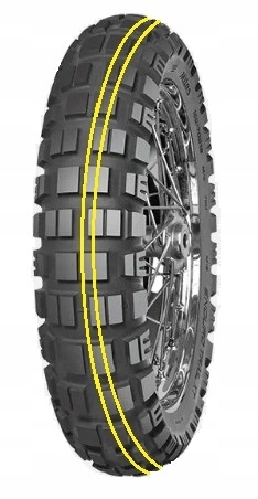 Mitas Pneumatika 150/70B18 Enduro Trail Xt Dakar 70H Tl/tt M+s (dvojitá Žltá P