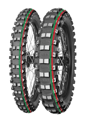 Mitas Pneumatika 90/100-21 Terra Force-mx Mh 57 M (červeno-zelený Pásik) Tt Pr