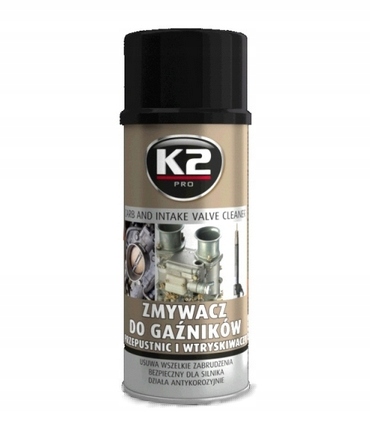 K2 ZMYWACZ DO GAŹNIKÓW, PRZEPUSTNIC 400 ML Rodzaj czyszczenie gaźników, wtrysków