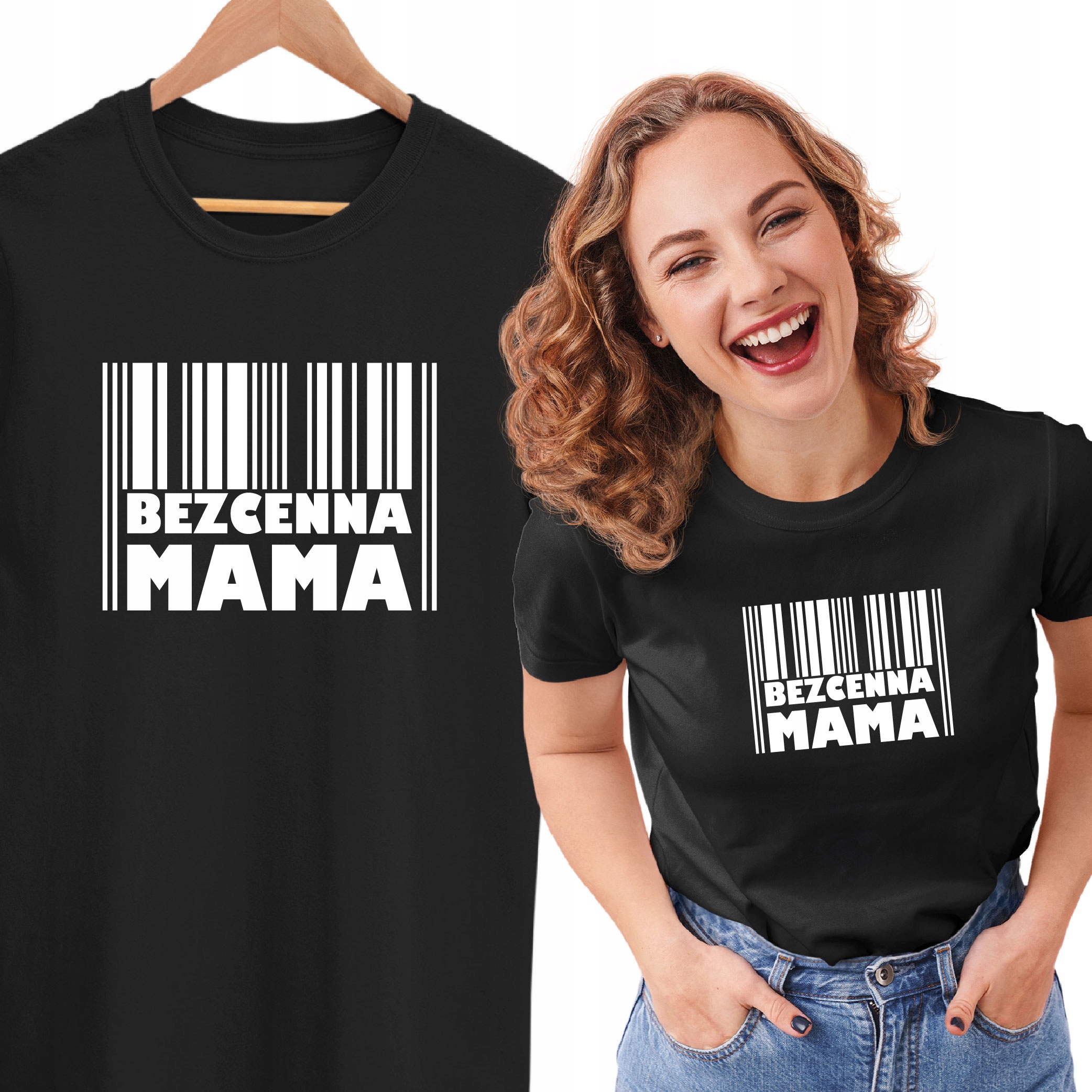 

Zabawna Koszulka Dzień Mamy Bezcenna Mama Matka