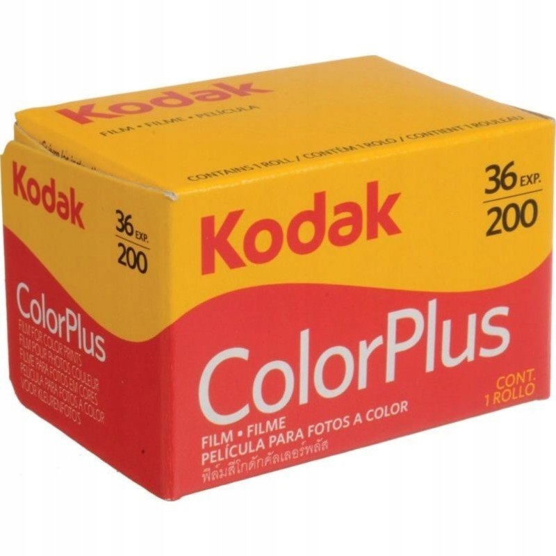 Kodak Color Plus Film kolorowy klisza 200/36 zdjęć, Typ 135
