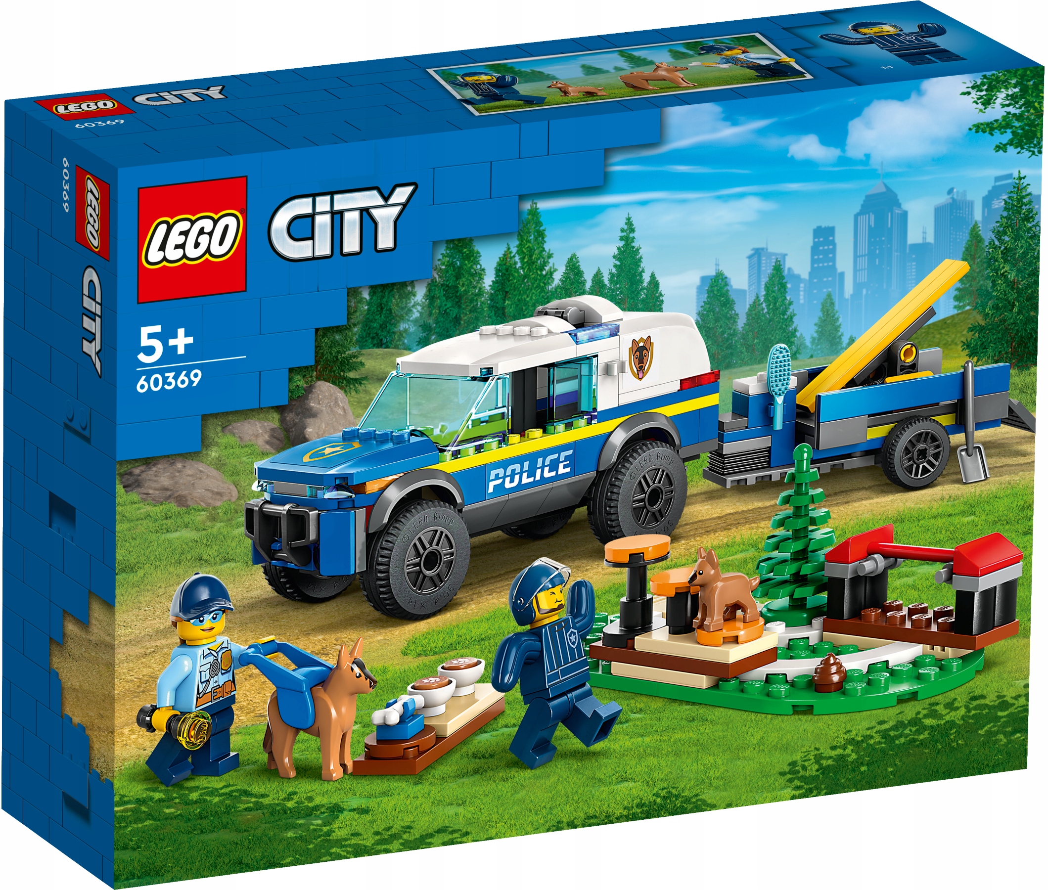 

Lego City 60369 Szkolenie psów policyjnych