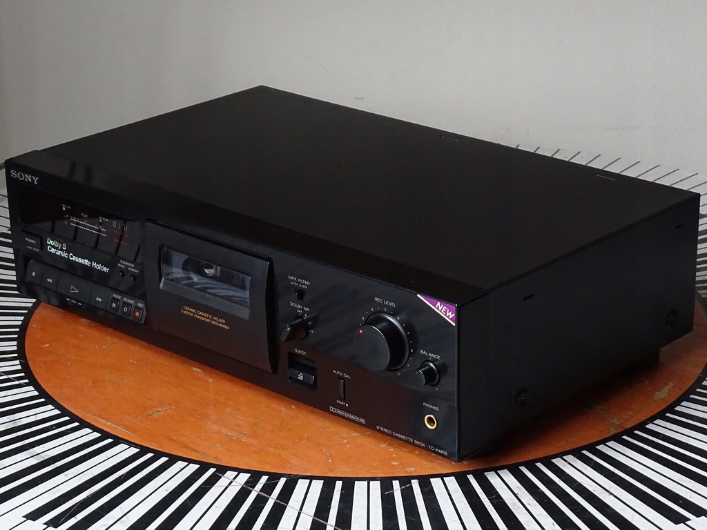 Sony TC-K461S 110V . 0323 Rodzaj jednokasetowy