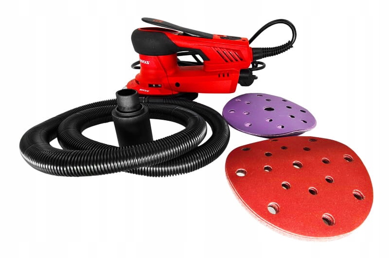 SZLIFIERKA MIMOŚRODOWA OSCYLACYJNA 150mm + PAPIERY Kod producenta OK-03.4209