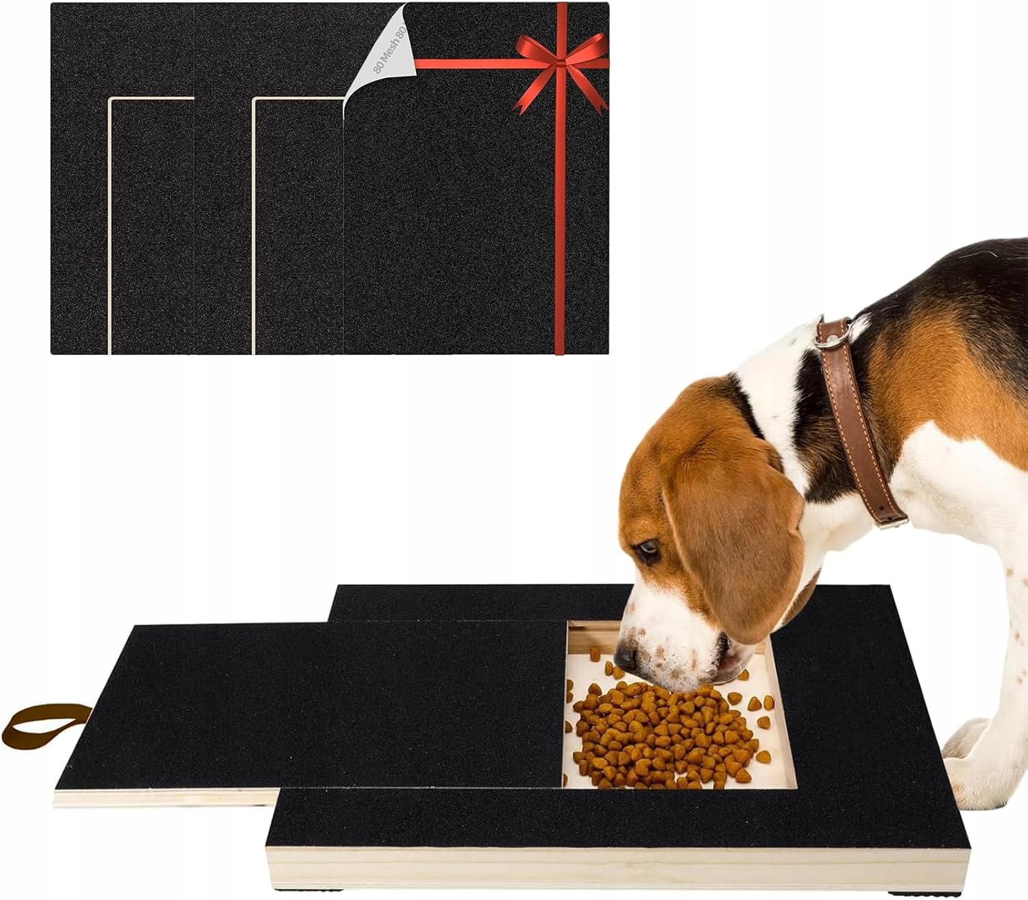 Levně Škrabadlo Pro Psa Podložka Na Škrábání Nehtů Pro Psy Šuplík Na Pamlsky