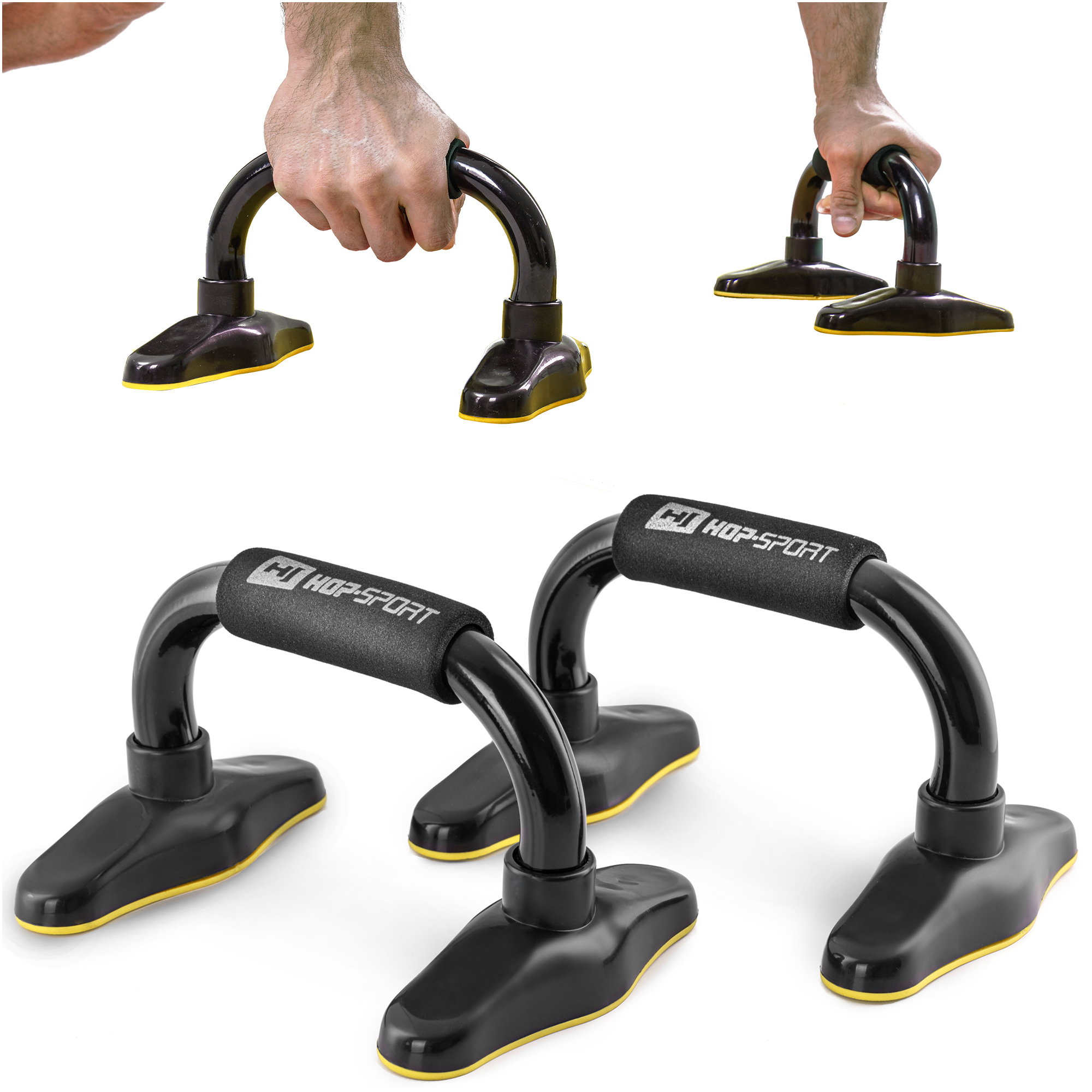 

Uchwyty do pompek ćwiczeń push up bars metalowe