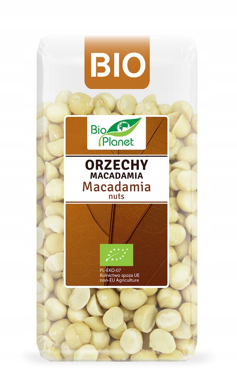 Makadamové Ořechy Bio 350 g Bio Planet