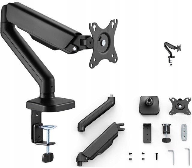 Nastavitelný držák a stojan na rameno monitoru k psacímu stolu pro monitor Msi Modern