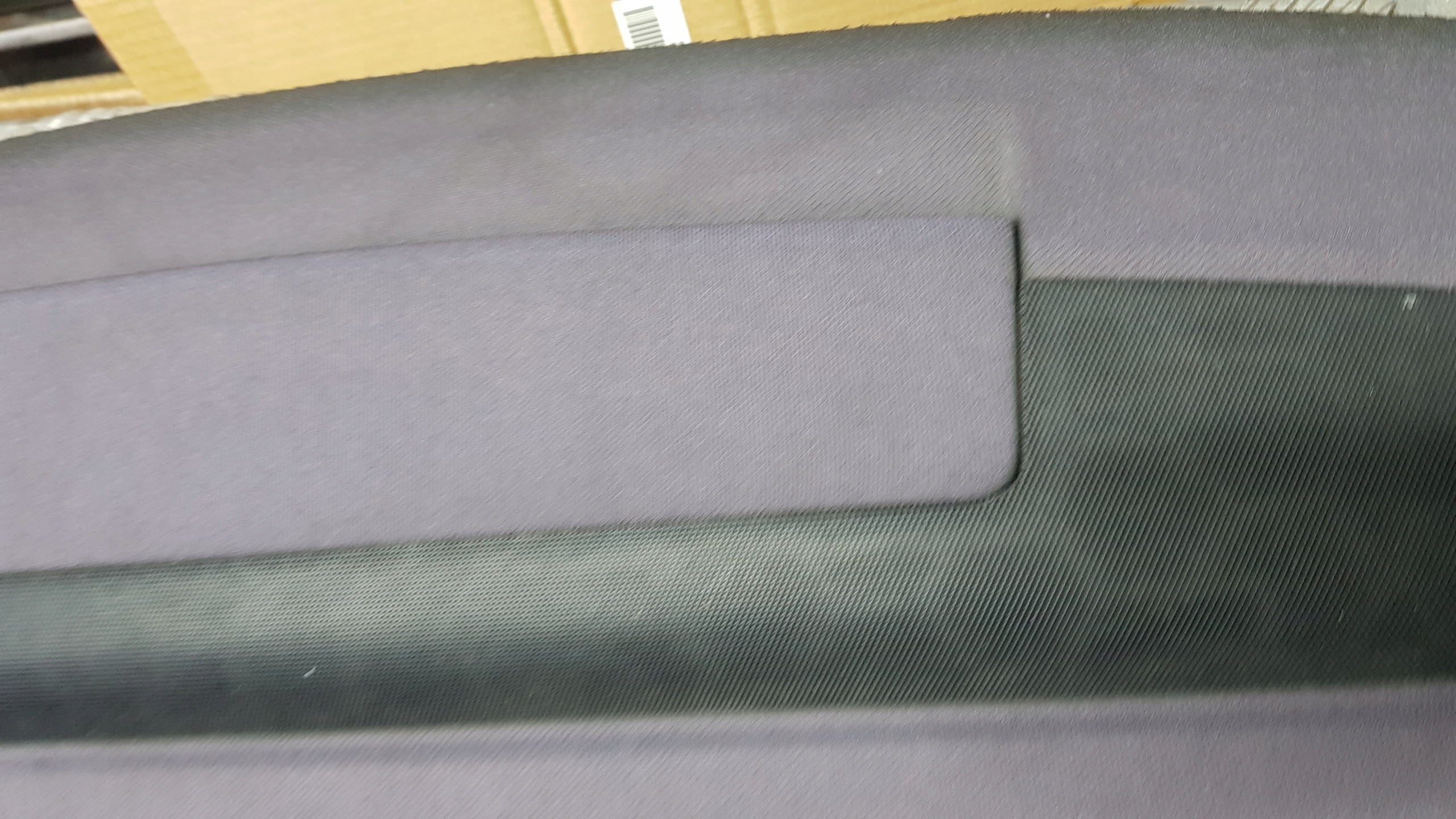 AUDI A8 D3 3.0 TDI plato rear boot