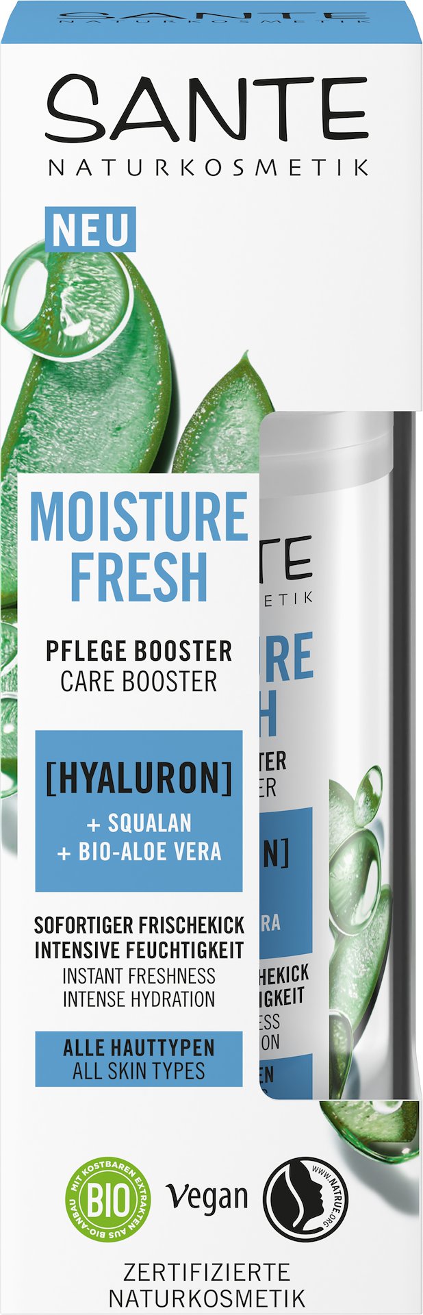 Krém – Hydratační Booster Na Obličej S Kyselinou Hyaluronovou, Skvalanem A...