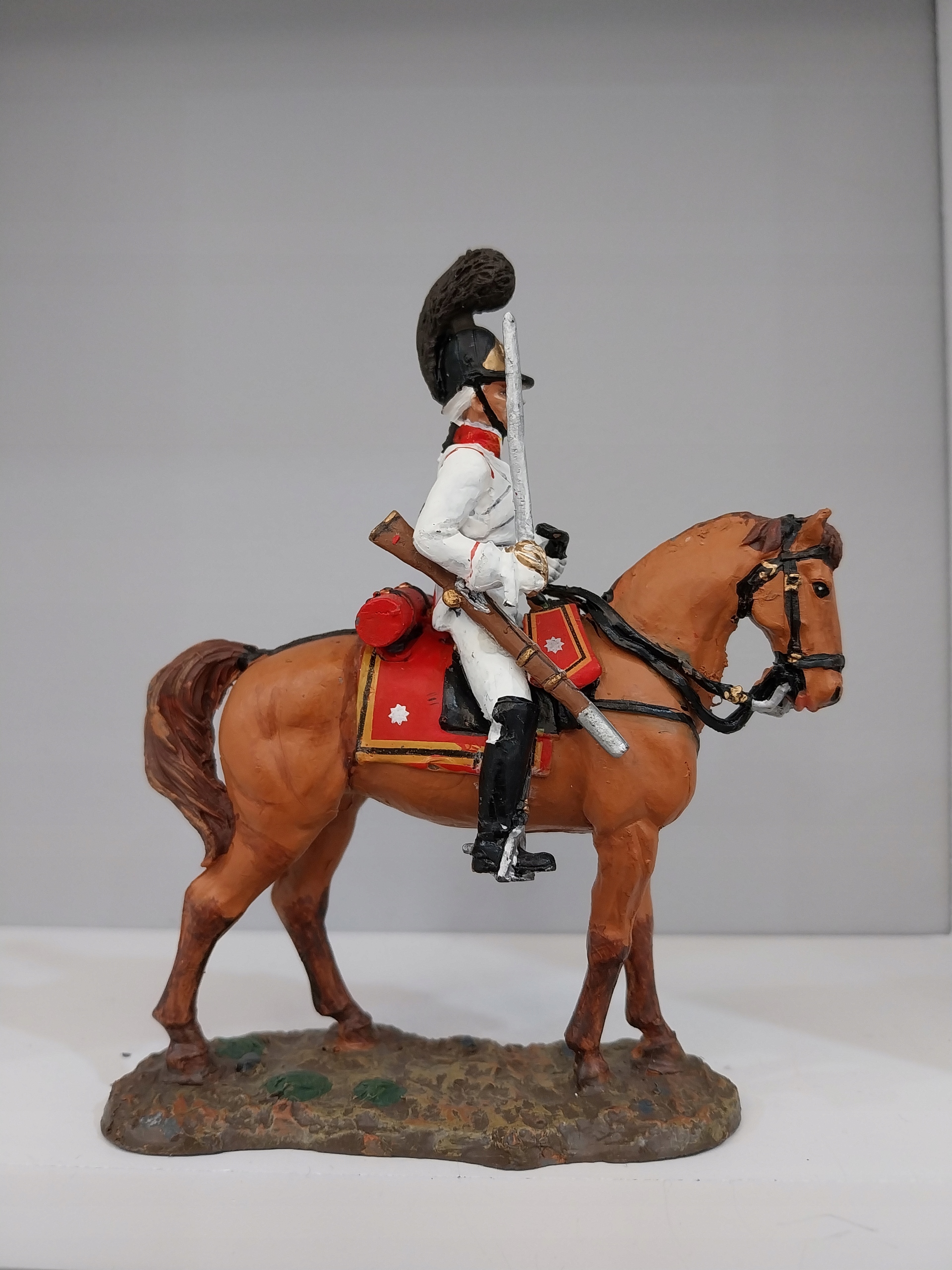 Voják, Ruská gardová kavalérie 1805 Del Prado 1/30 SNC040