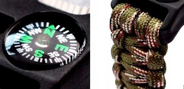 BRANSOLETKA PARACORD 5W1 RATUNKOWA SURVIVAL EAN (GTIN) 5903858911847